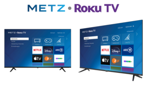 Metz präsentiert Co-Branding-Partnerschaft mit Roku TV